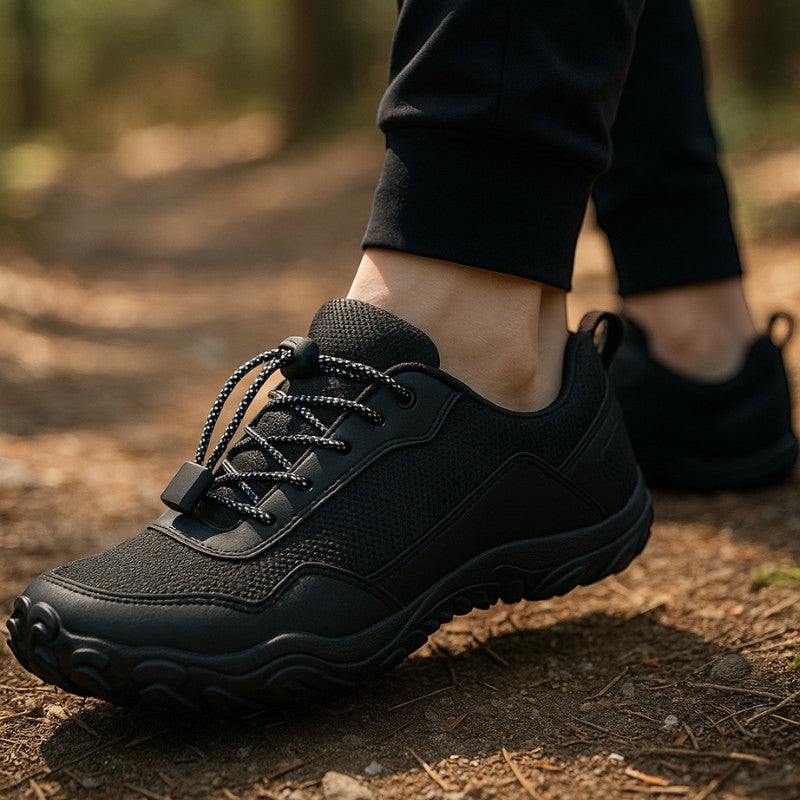 Rockveil - Barefoot Hiking Shoes - Black