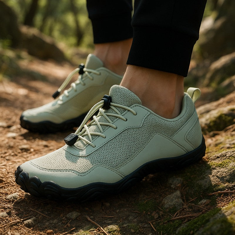 Rockveil - Barefoot Hiking Shoes - Emerald