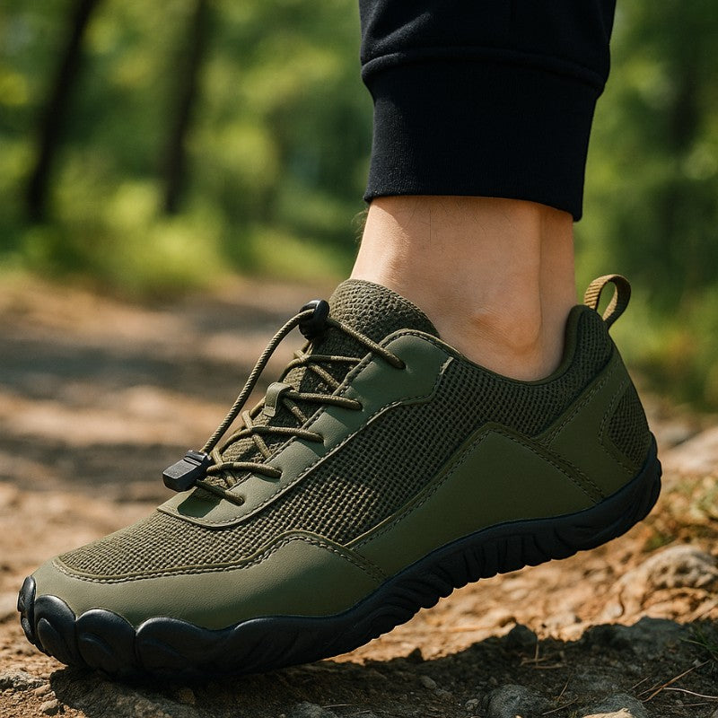 Rockveil - Barefoot Hiking Shoes - Green