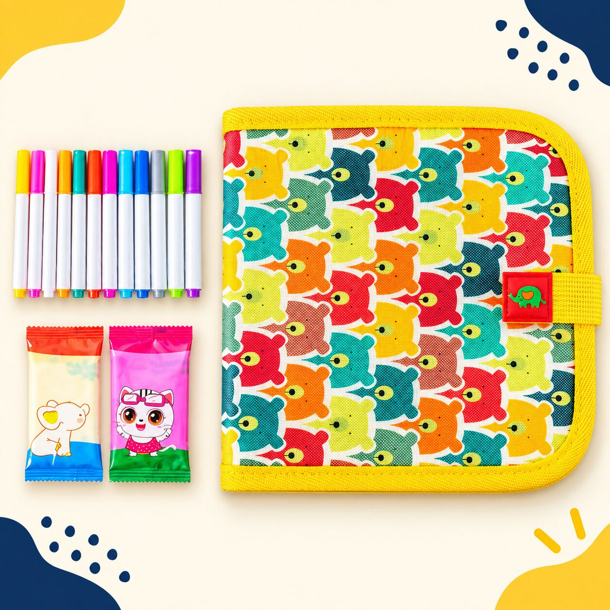 Taurrauts™ Erasable Doodle Book