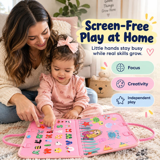Taurrauts™ Montessori Busy Board