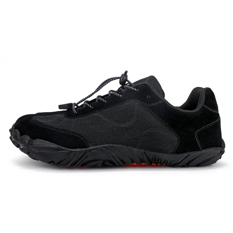 Stoneveil - Barefoot Hiking Shoes - Black