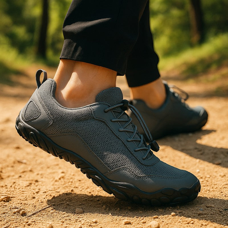Rockveil - Barefoot Hiking Shoes - Gray