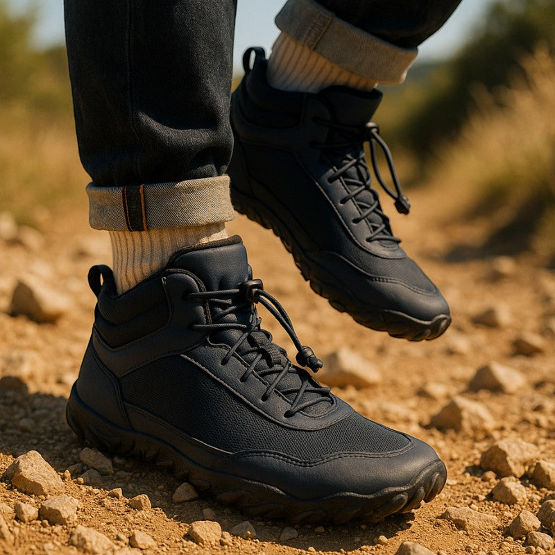Borealis – Barefoot Hiking Shoes - Blue