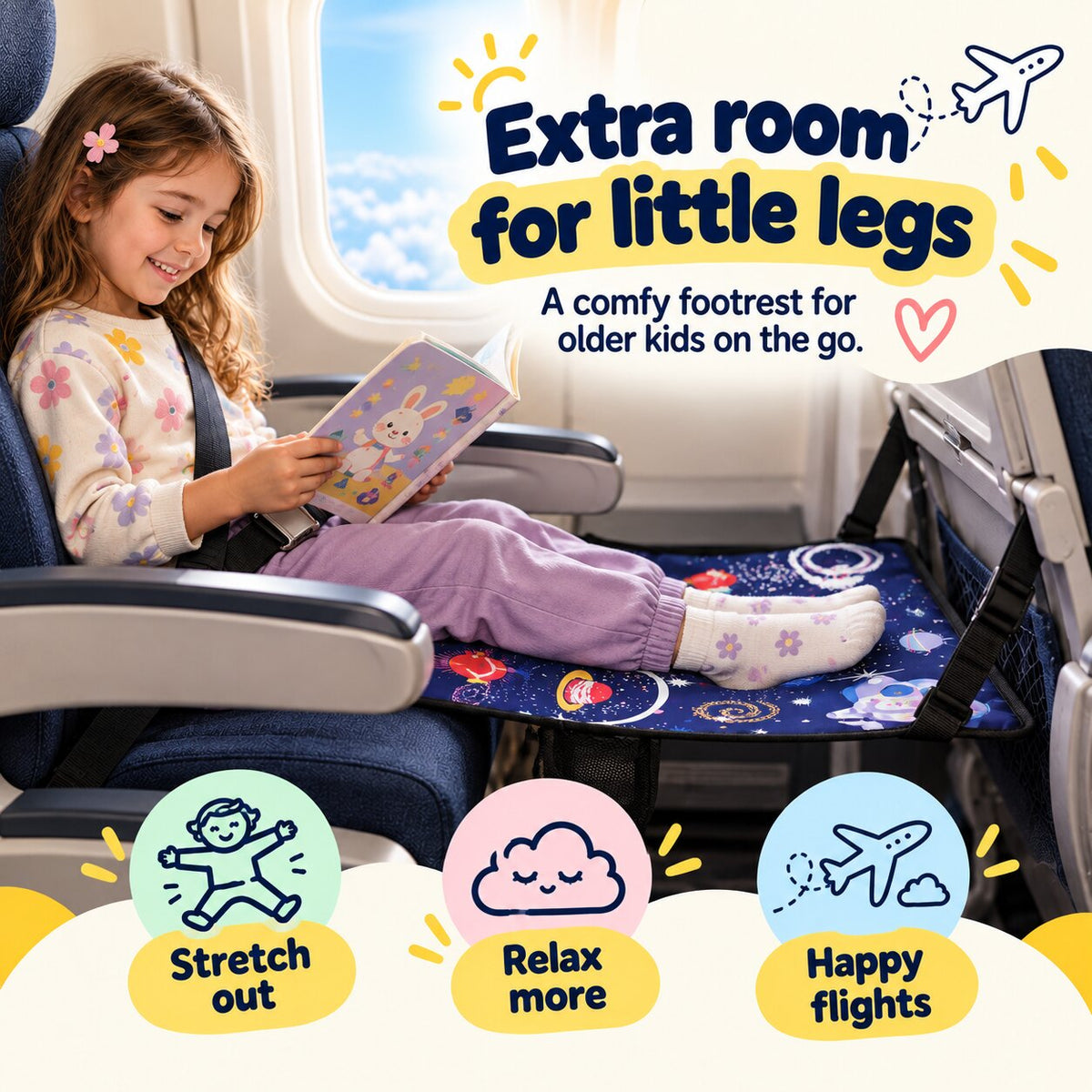 Taurrauts™ Toddler Airplane Bed