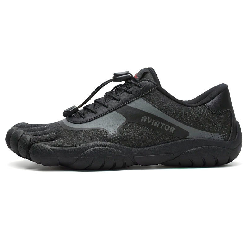 Aviator - Toe Shoes - Black