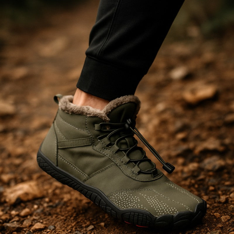 Hillriver – Barefoot Hiking Shoes - Green