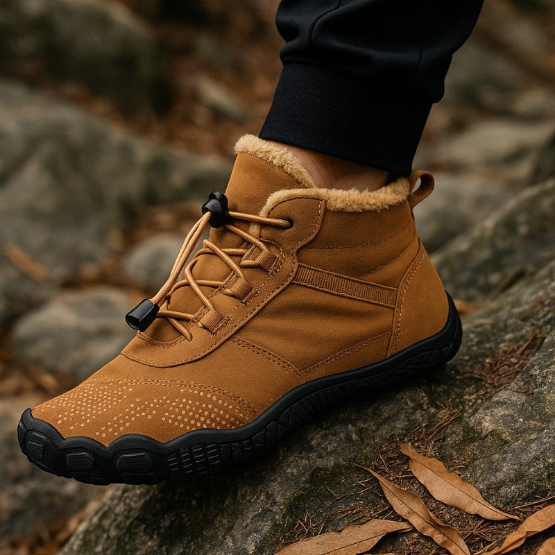 Hillriver – Barefoot Hiking Shoes - Brown