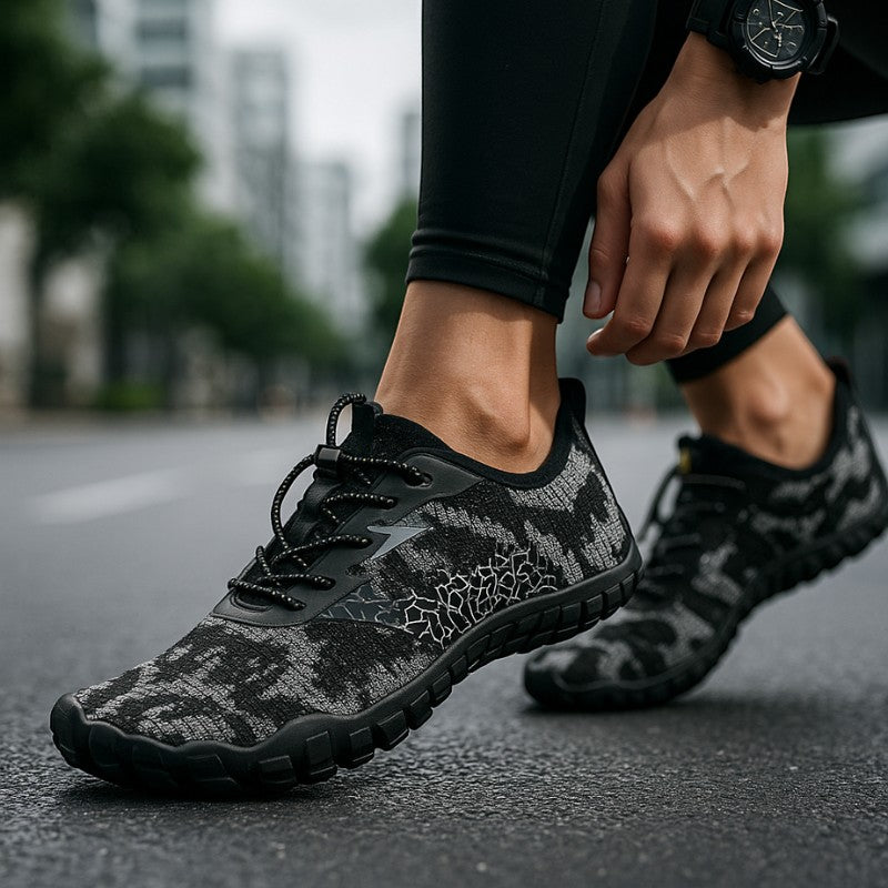 Spyder – Barefoot Running Shoes- Gray