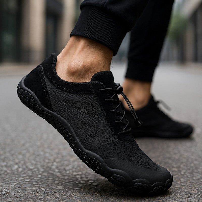 Volters – Barefoot Running Shoes- Black