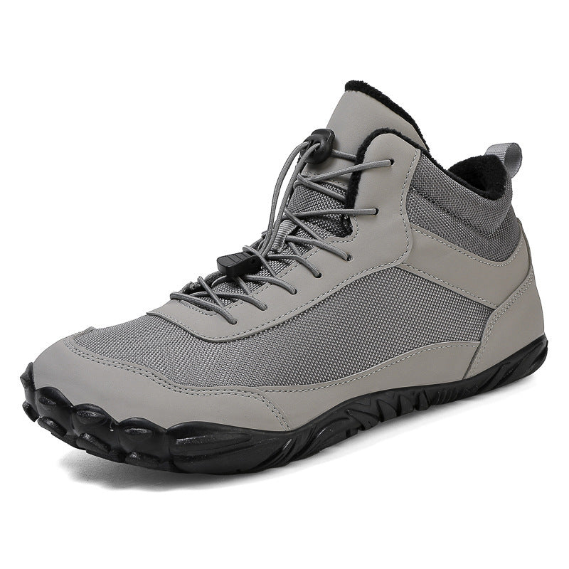 Borealis – Barefoot Hiking Shoes - Gray
