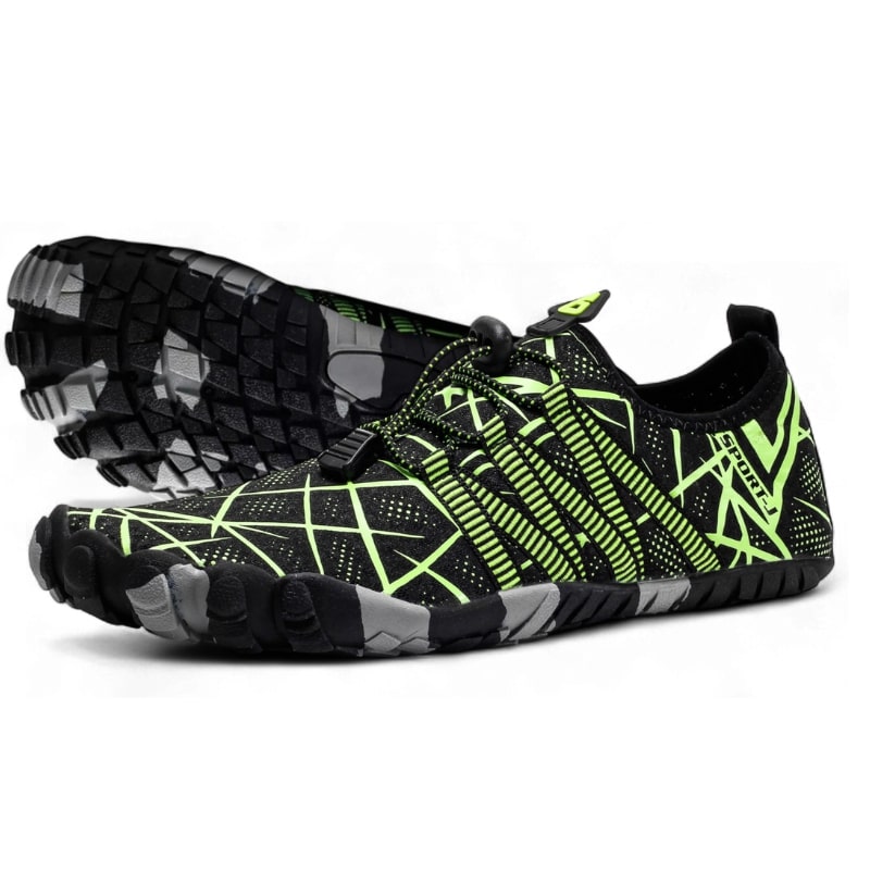 Barevolt– Barefoot Trail Running Shoes- Green