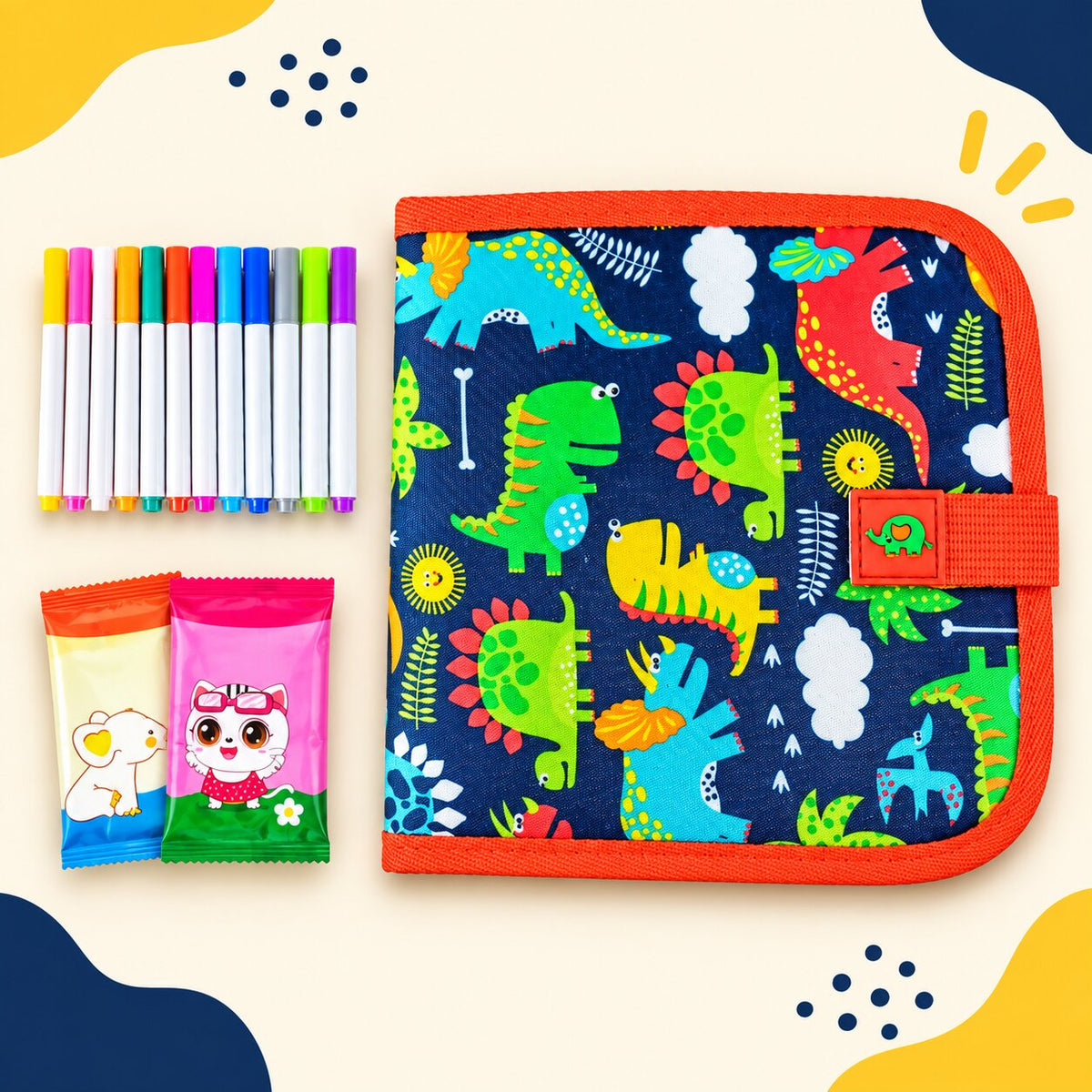 Taurrauts™ Erasable Doodle Book