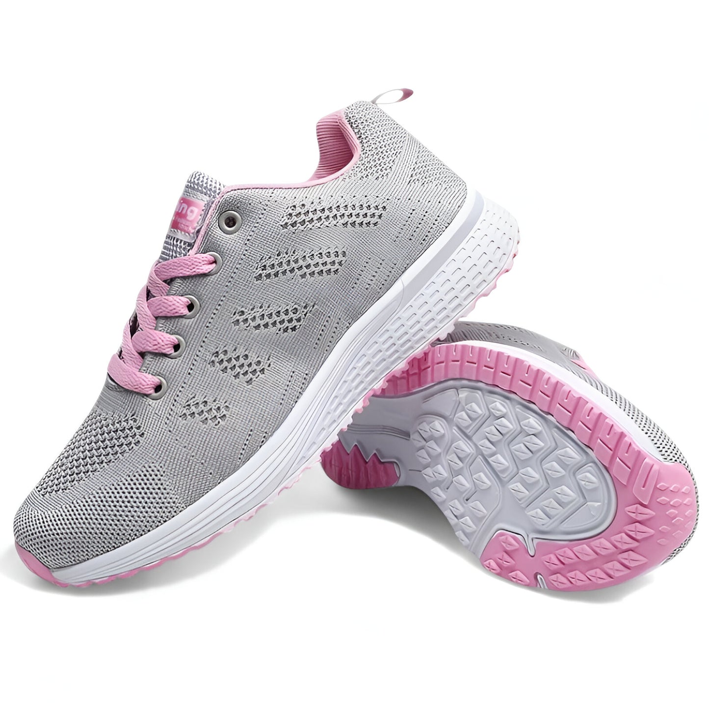 Sleek Sprinters Grey Pink