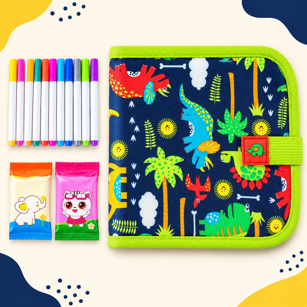 Taurrauts™ Erasable Doodle Book