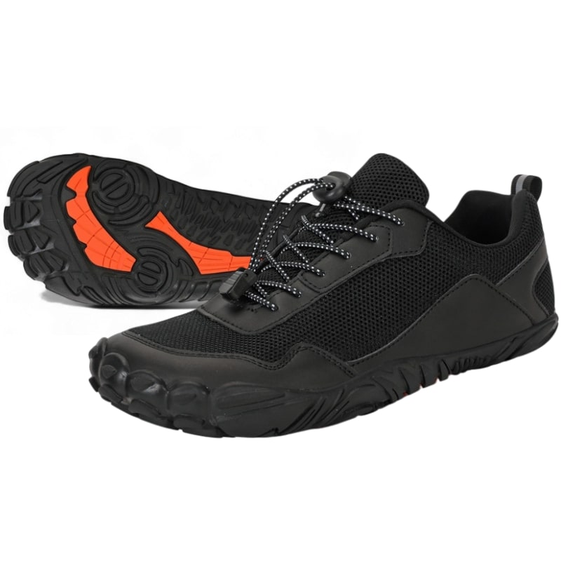 Rockveil - Barefoot Hiking Shoes - Black