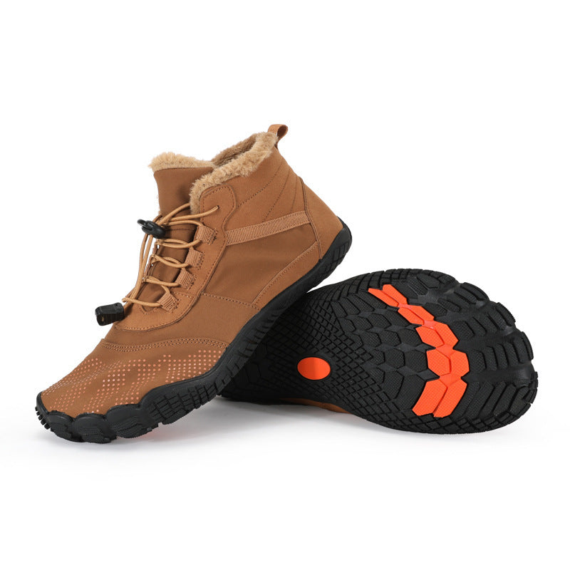 Hillriver – Barefoot Hiking Shoes - Brown