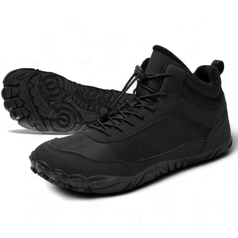 Borealis – Barefoot Hiking Shoes - Black