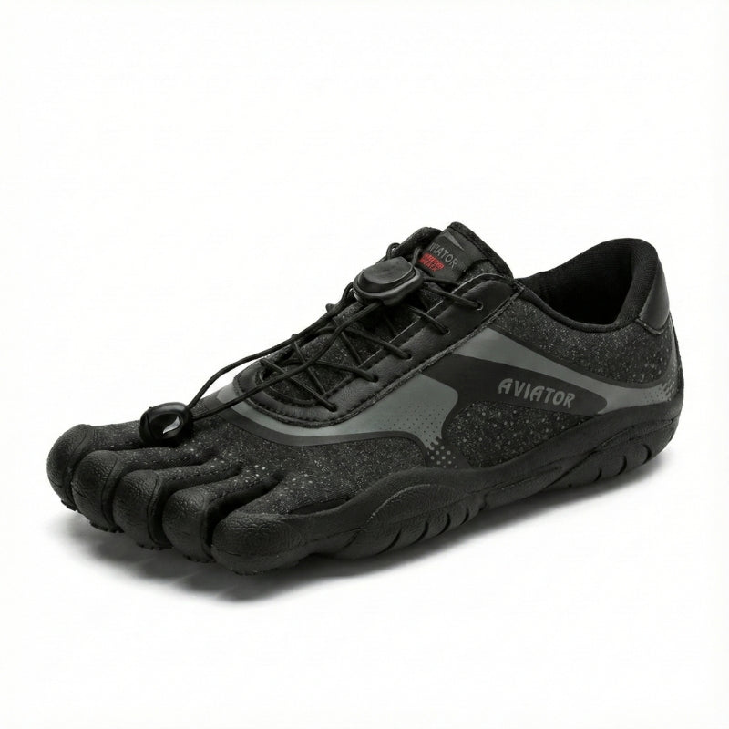 Aviator - Toe Shoes - Black