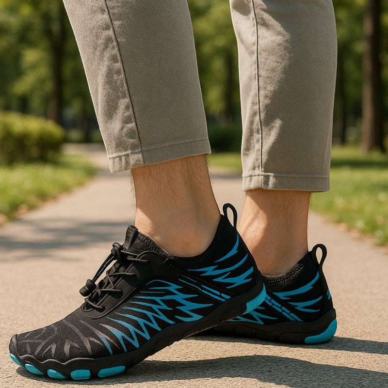 Barestride - Barefoot Shoes - Aqua Black