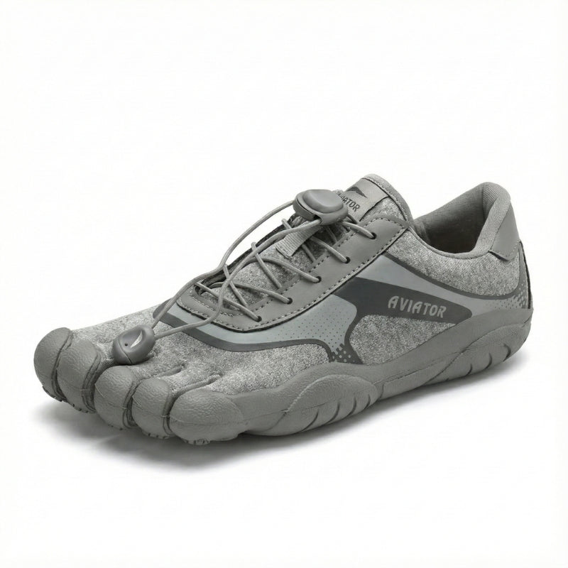 Aviator - Toe Shoes - Gray