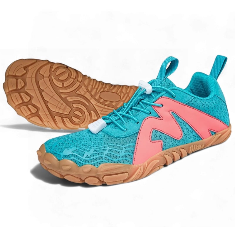 Terraflow – Barefoot Trail Running Shoes- Aqua