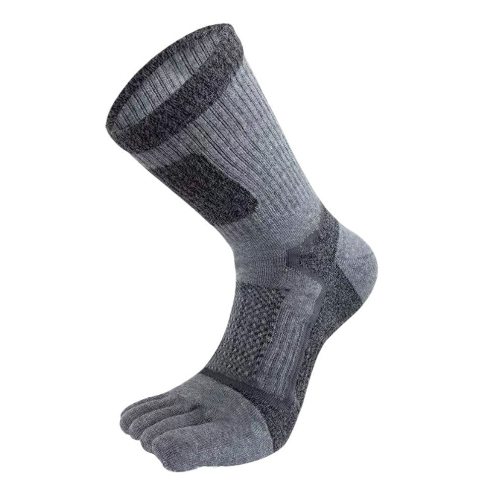 PerformX Toe Socks 2 Pack - Gray