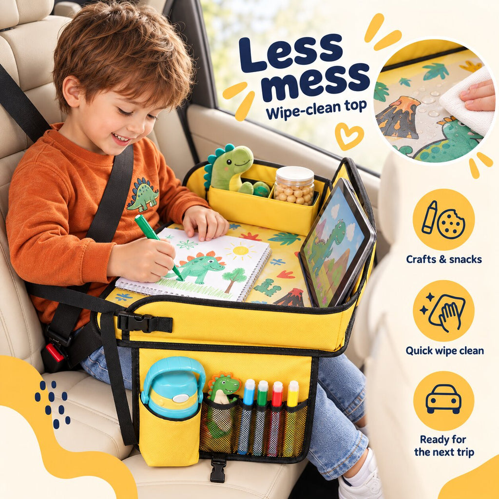 Taurrauts™ Kids Car Travel Tray
