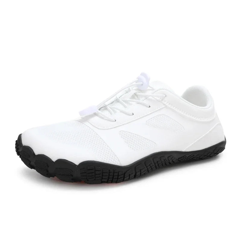 Volters – Barefoot Running Shoes- White