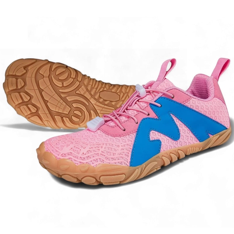 Terraflow – Barefoot Trail Running Shoes- Pink