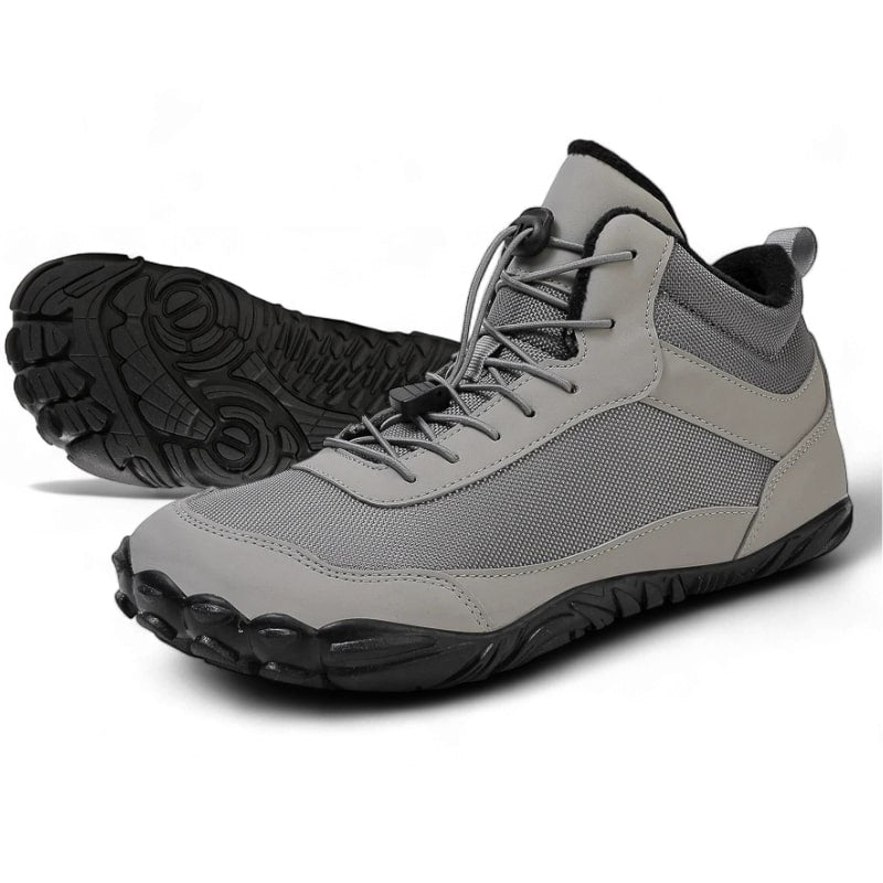 Borealis – Barefoot Hiking Shoes - Gray