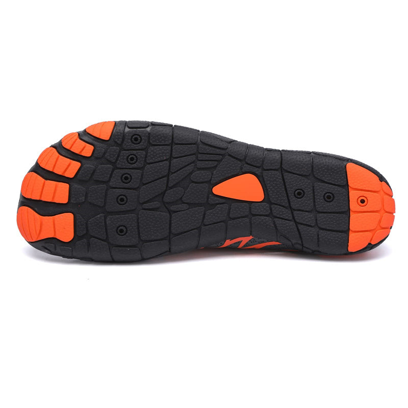 Barestride - Barefoot Shoes - Orange Grey