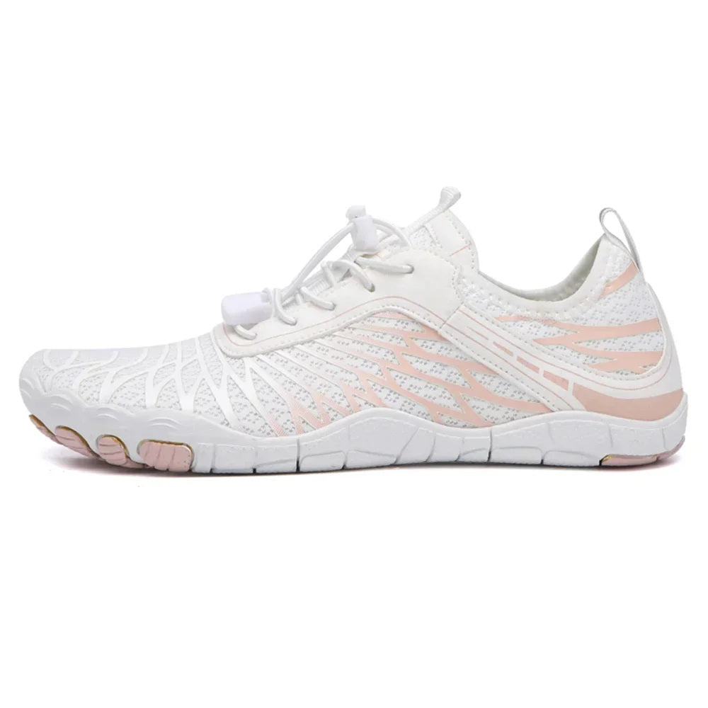 Barestride - Barefoot Shoes - White Petal