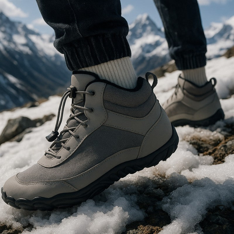 Borealis – Barefoot Hiking Shoes - Gray