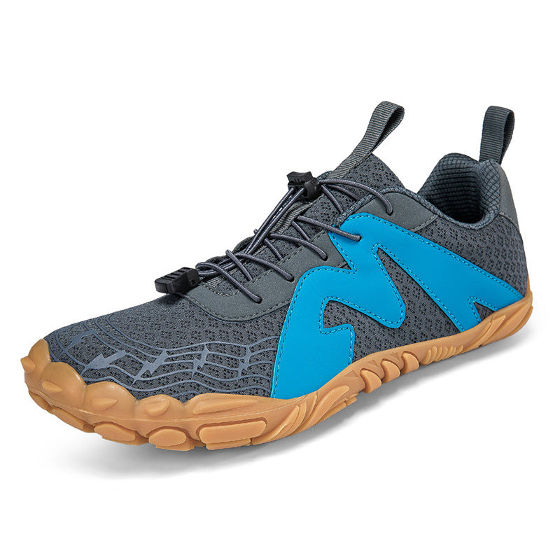 Terraflow – Barefoot Trail Running Shoes- Gray