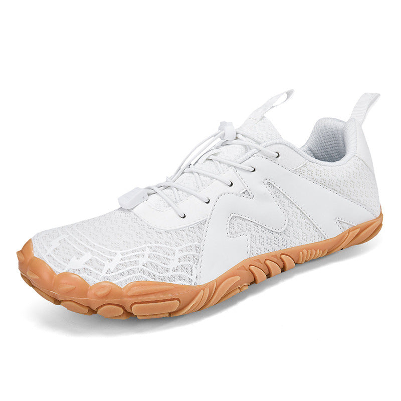 Terraflow – Barefoot Trail Running Shoes- White