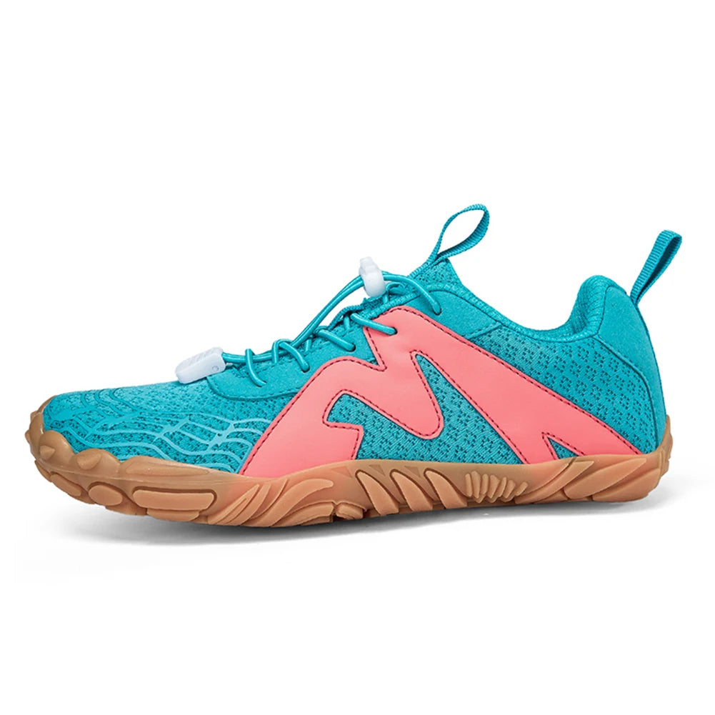 Terraflow – Barefoot Trail Running Shoes- Aqua