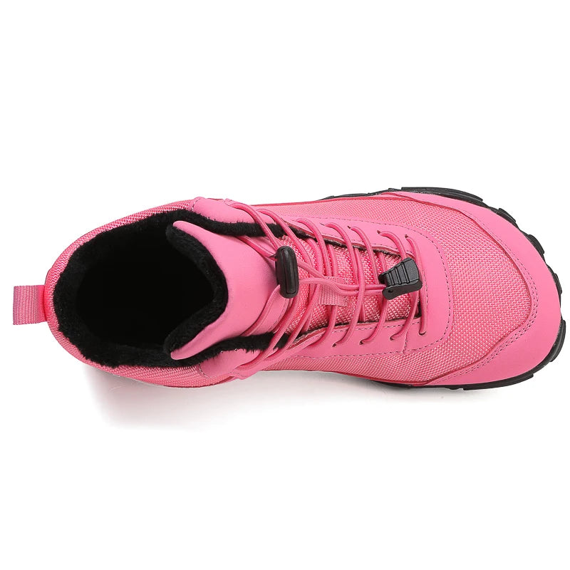 Borealis – Barefoot Hiking Shoes - Pink