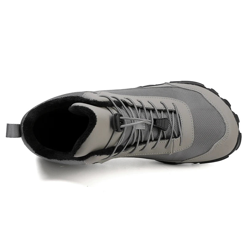Borealis – Barefoot Hiking Shoes - Gray