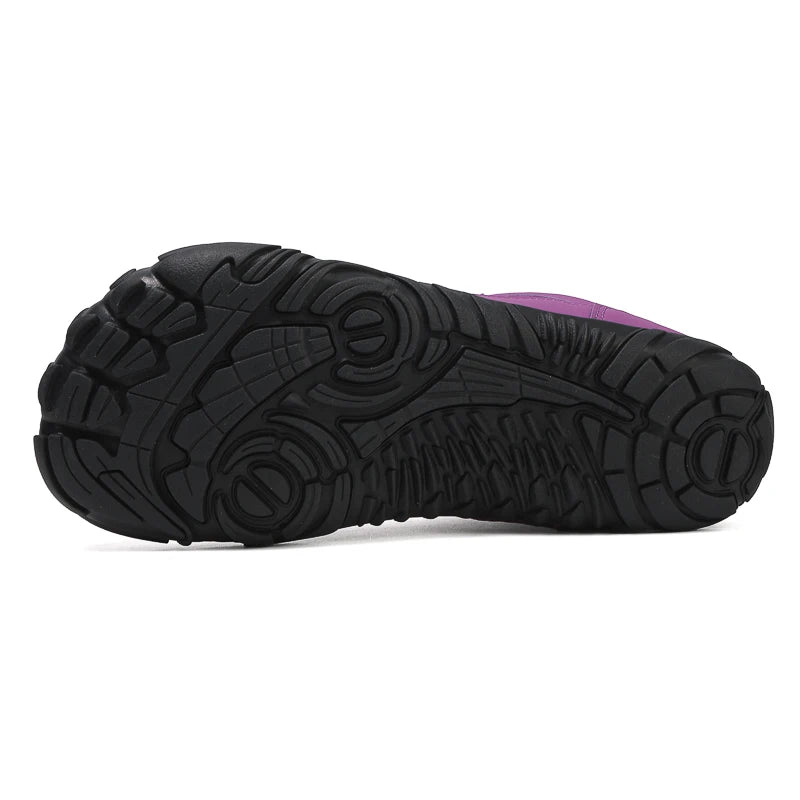Borealis – Barefoot Hiking Shoes - Purple