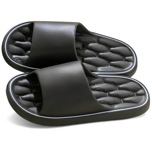 Snuggle Slides Black (Unisex)