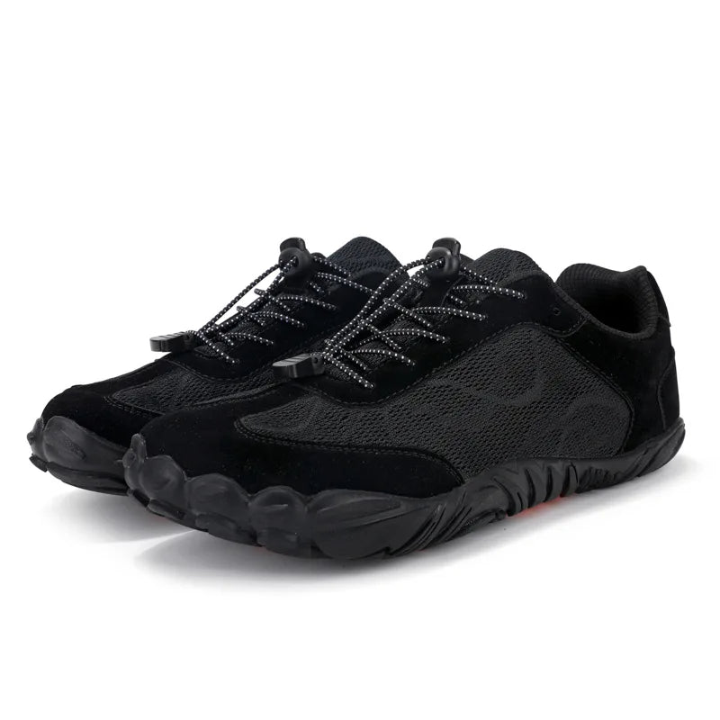 Stoneveil - Barefoot Hiking Shoes - Black