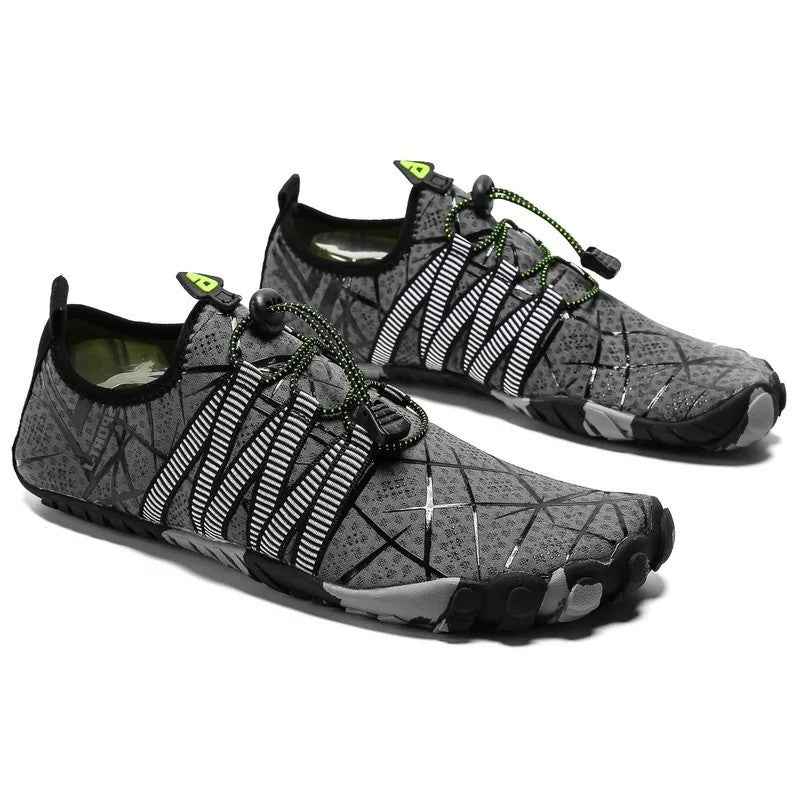 Barevolt– Barefoot Trail Running Shoes- Gray