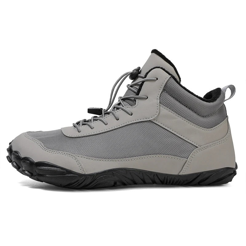 Borealis – Barefoot Hiking Shoes - Gray