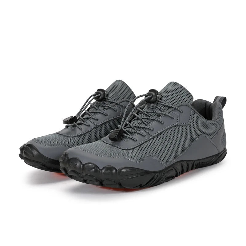 Rockveil - Barefoot Hiking Shoes - Gray