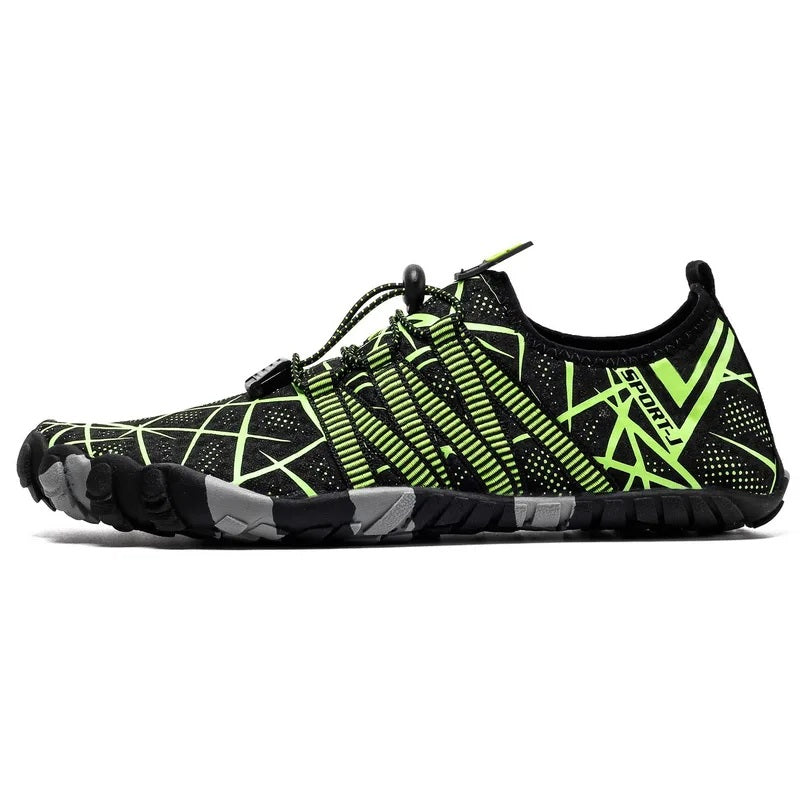 Barevolt– Barefoot Trail Running Shoes- Green