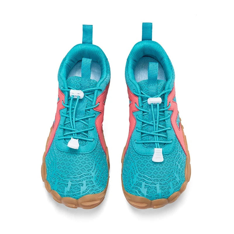Terraflow – Barefoot Trail Running Shoes- Aqua