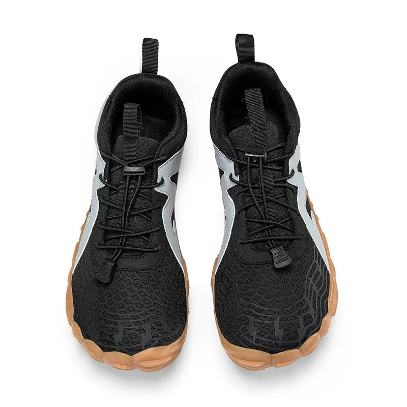 Terraflow – Barefoot Trail Running Shoes- Black