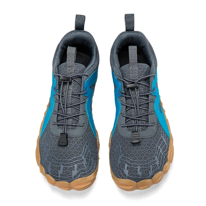 Terraflow – Barefoot Trail Running Shoes- Gray