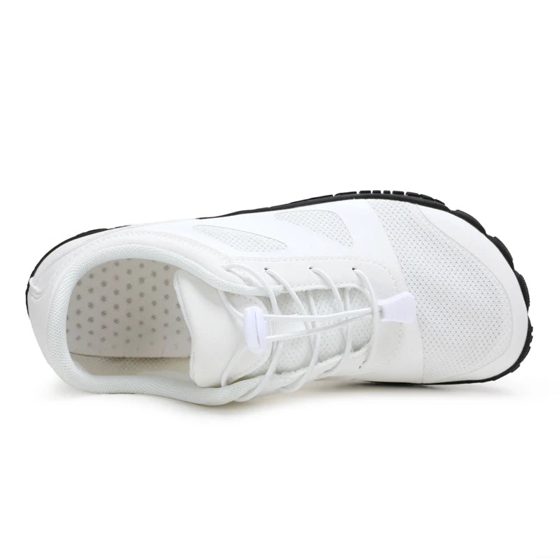 Volters – Barefoot Running Shoes- White